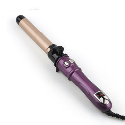 Rotating Automatic Curling Iron – 30s Fast-Heating Hair Waver & Styling Wand