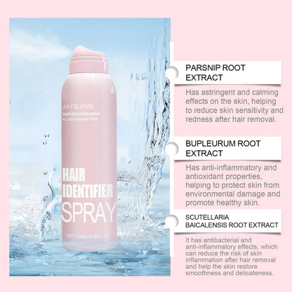 Hair Identifier Spray Set – Moisturizing Dermaplaner Spray for Face Shaving CJ