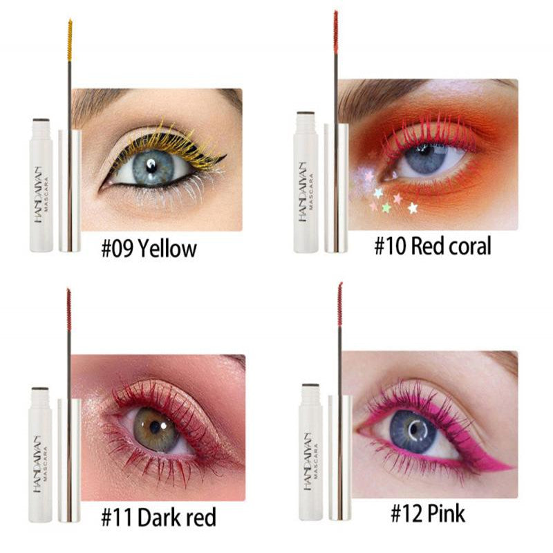 Color Mascara for Thick Curls – Long-Lasting Volume and Lift
