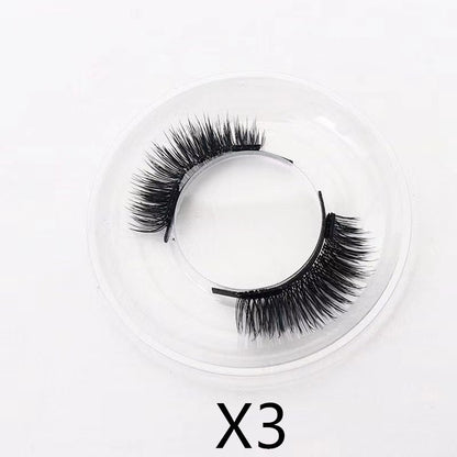 Reusable Magnetic Self-Adhesive Eyelashes – Easy, Natural, Waterproof False Lashes