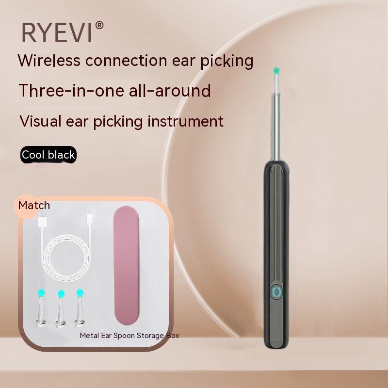 Wireless Smart HD Endoscope Ear Pick – Luminous Ear Cleaning Tool