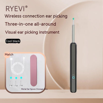 Wireless Smart HD Endoscope Ear Pick – Luminous Ear Cleaning Tool
