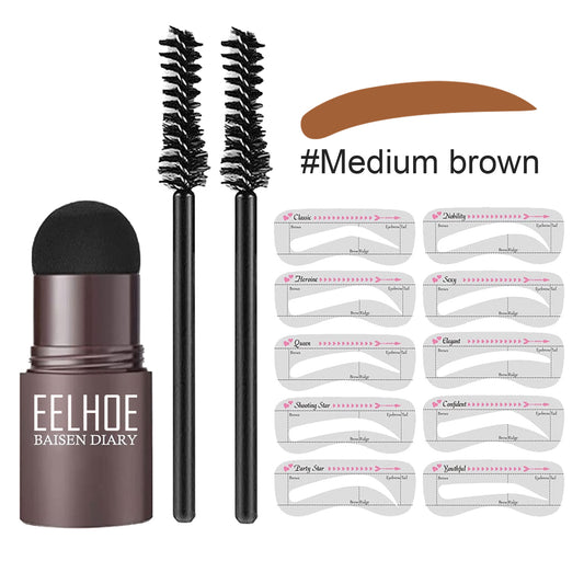 Eyebrow Mold Powder Set – Shaping Stencils and Powder for Perfect Brows