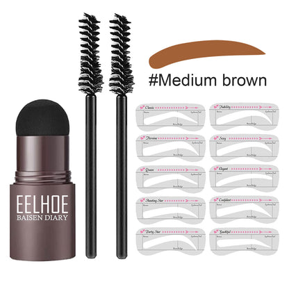 Eyebrow Mold Powder Set – Shaping Stencils and Powder for Perfect Brows