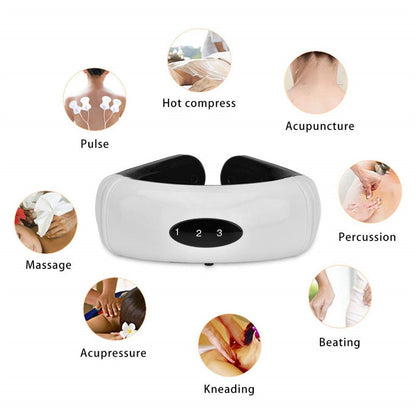 Multifunctional Shoulder and Neck Massager – Electric Pain Relief and Relaxation Device