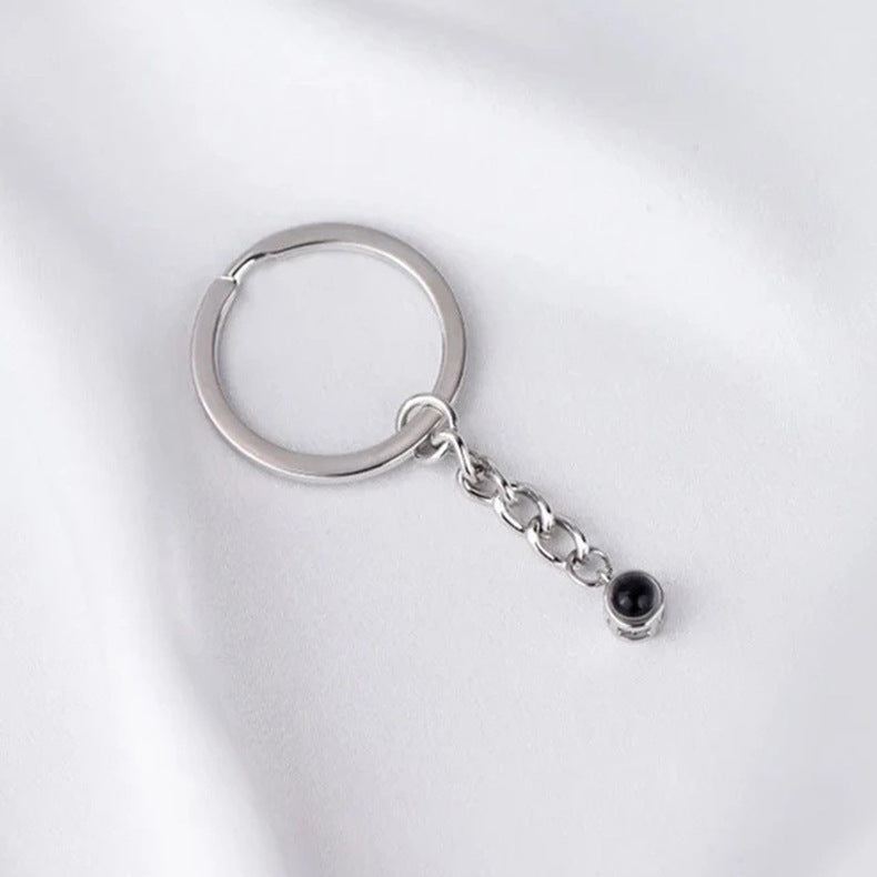 Customizable Projection Keychain – Personalized Color Picture & Photo