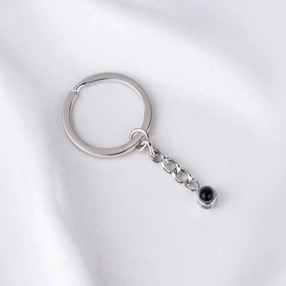 Customizable Projection Keychain – Personalized Color Picture & Photo
