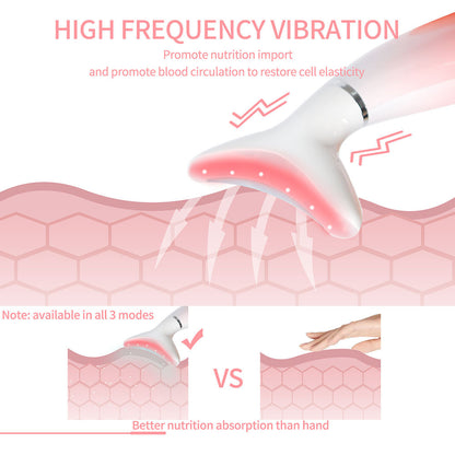 IPL Wrinkle Removal and Neck Lift Device – Heating Beauty Tool for Smoothing Wrinkles and Firming Skin