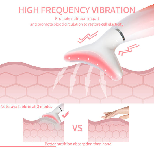 IPL Wrinkle Removal and Neck Lift Device – Heating Beauty Tool for Smoothing Wrinkles and Firming Skin