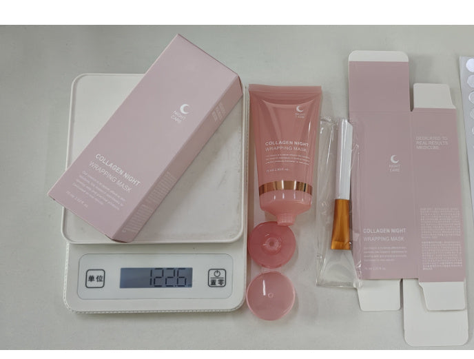 Face Night Collagen Wrapping Mask – Firming, Hydration & Anti-Wrinkle Skin Care CJ