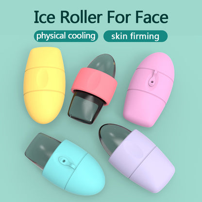 Silicone Ice Face Roller – Pore Tightening, Dark Circle Removal & Skin Massage Tool