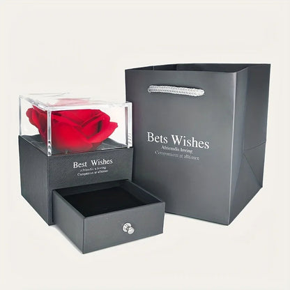 Women’s Red Sapphire Pendant Necklace – Elegant Clavicle Chain Jewelry CJ