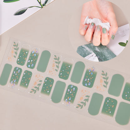 Rainbow Full-Coverage Cute Nail Stickers