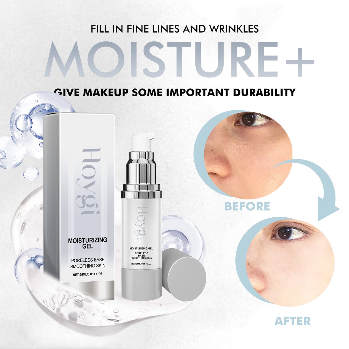 Moisturizing Natural Light Gel Concealer – Hydrating & Lightweight