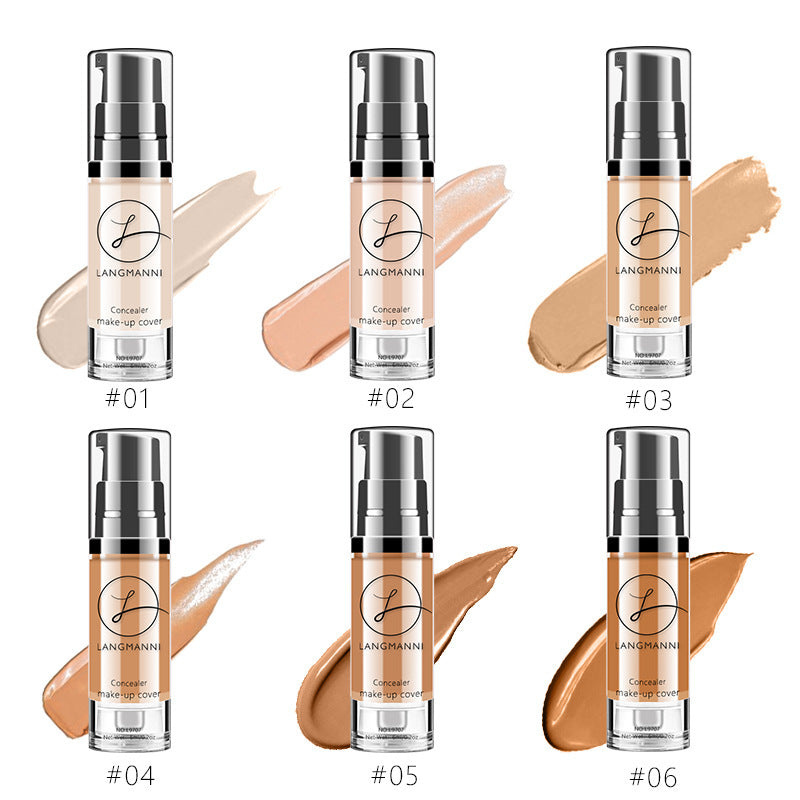 iquid Foundation Concealer – Full Coverage, Long-Lasting Base Makeup for Smooth Skin CJ