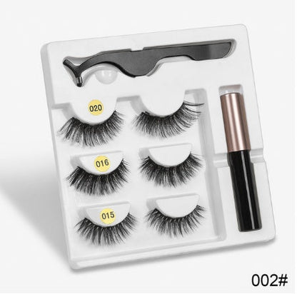 Magnetic False Eyelashes – Fashionable Pair with Secure Hold CJ