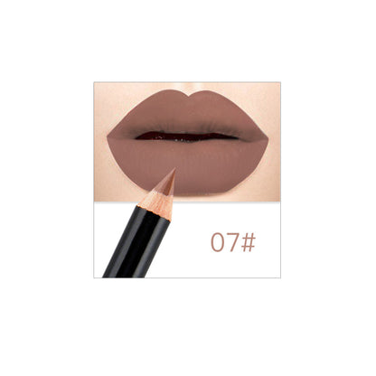 NICEFACE Nude Matte Lipstick Pencil – Long-Lasting Smooth Lip Color