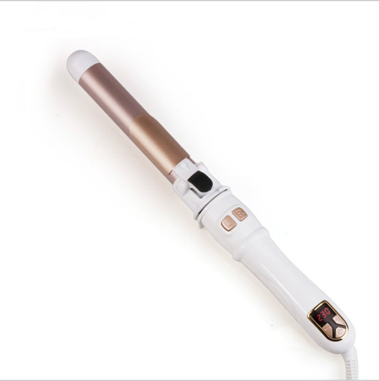Rotating Automatic Curling Iron – 30s Fast-Heating Hair Waver & Styling Wand
