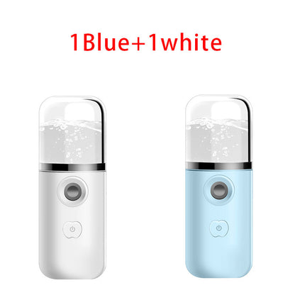 Handheld USB Facial Steamer – Nano Mist Beauty Spray for Hydration and Skin Care CJ