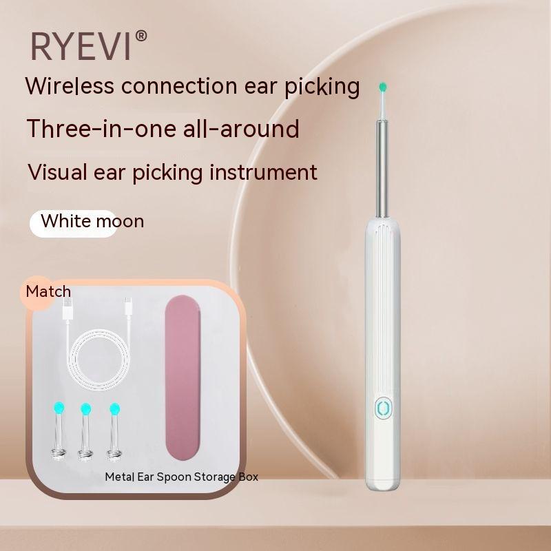 Wireless Smart HD Endoscope Ear Pick – Luminous Ear Cleaning Tool