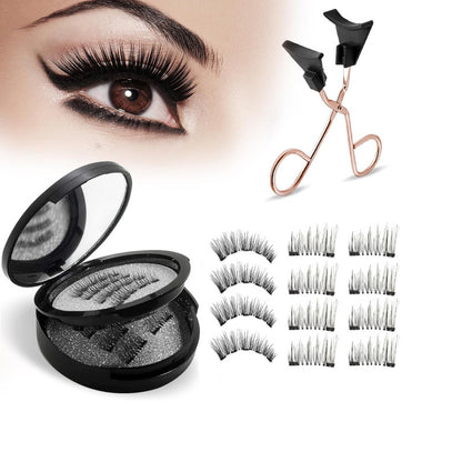 Magnetic False Eyelash Clip Set – Easy Application