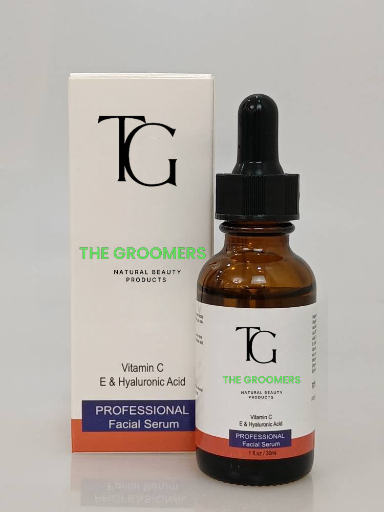 Vitamin C Facial Serum – Brightening & Hydrating Skin Care Treatment CJ