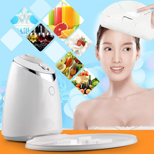 DIY Face Mask Maker Machine – Automatic Collagen & Fruit Facial Treatment for Home Spa Care CJ