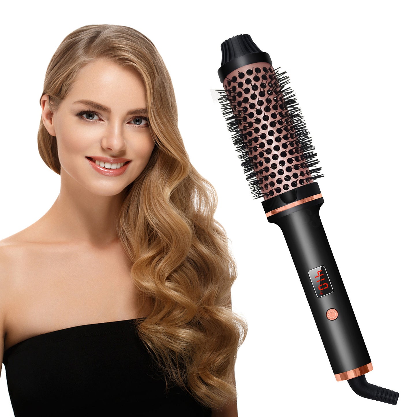 Multifunctional Hair Curler and Straightening Comb – Portable Household Hair Styling Tool