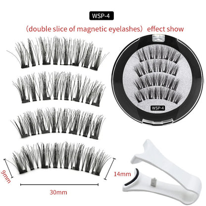 Magnetic False Eyelashes – Supernatural Look, Reusable Lashes