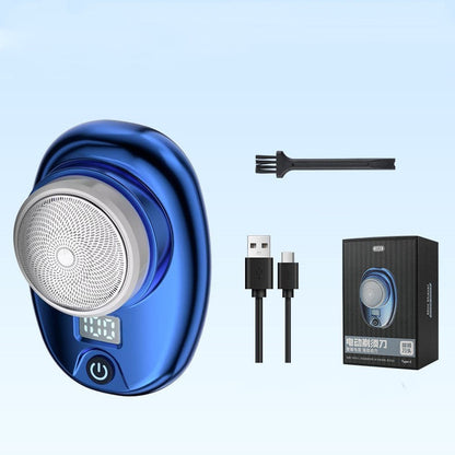 Digital Waterproof Portable Electric Shaver – Travel-Friendly Rechargeable Razor CJ