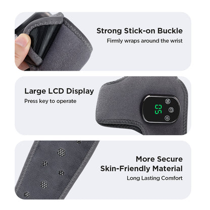 Charging 5-Speed Hot Compress Ankle Support – 3-Speed Vibration Therapy