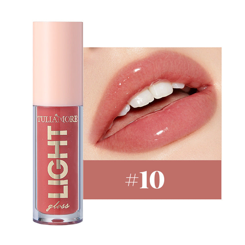 Nourishing Moisturizing Candy Mirror Lip Gloss – Pearlescent Shine Finish