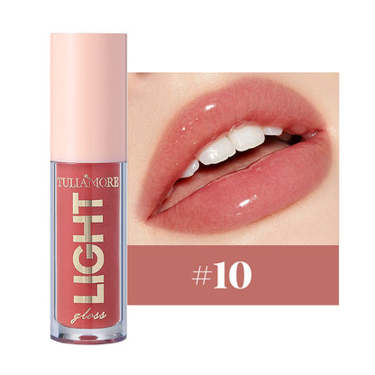 Nourishing Moisturizing Candy Mirror Lip Gloss – Pearlescent Shine Finish