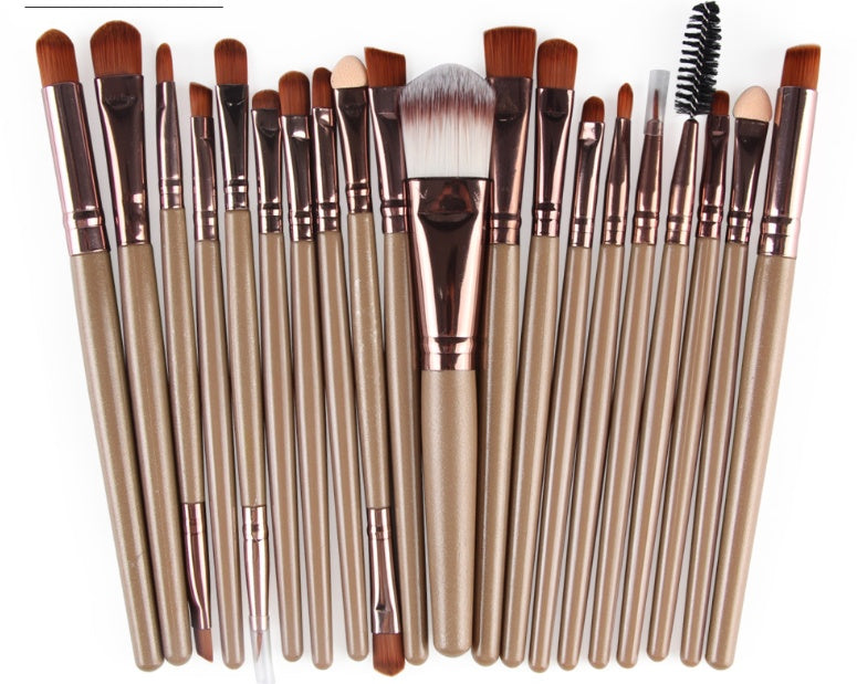 Makeup Brush Set – Loose Powder, Blush & Eyeshadow Brushes for Professional and Daily Use CJ