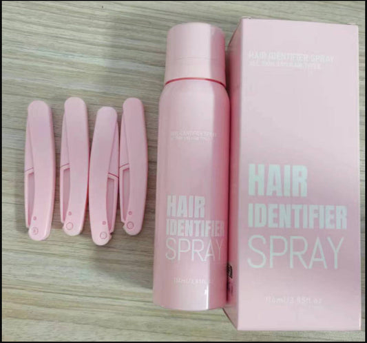 Hair Identifier Spray Set – Moisturizing Dermaplaner Spray for Face Shaving CJ