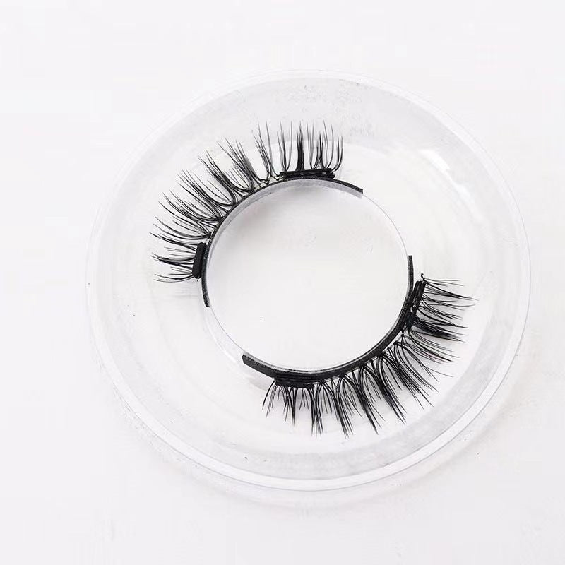 Reusable Magnetic Self-Adhesive Eyelashes – Easy, Natural, Waterproof False Lashes