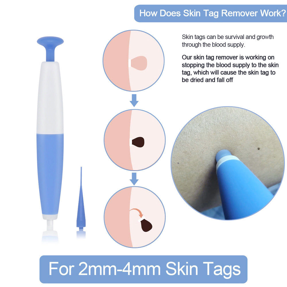 Skin Tag Removal Kit Home Use Mole Wart Remover Micro Band Skin Tag Treatment Tool Easy To Clean Skin Care Tool CJ