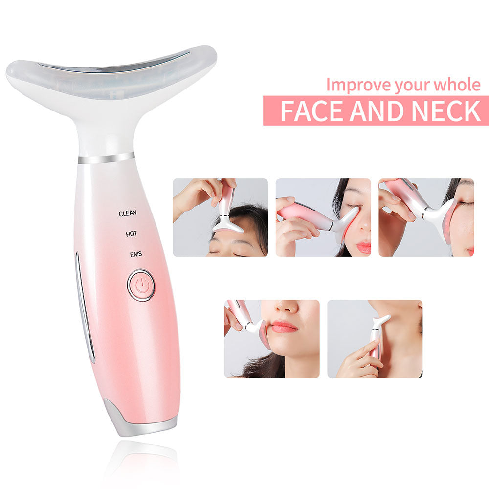 IPL Wrinkle Removal and Neck Lift Device – Heating Beauty Tool for Smoothing Wrinkles and Firming Skin