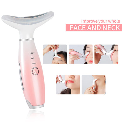 IPL Wrinkle Removal and Neck Lift Device – Heating Beauty Tool for Smoothing Wrinkles and Firming Skin