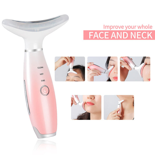 IPL Wrinkle Removal and Neck Lift Device – Heating Beauty Tool for Smoothing Wrinkles and Firming Skin