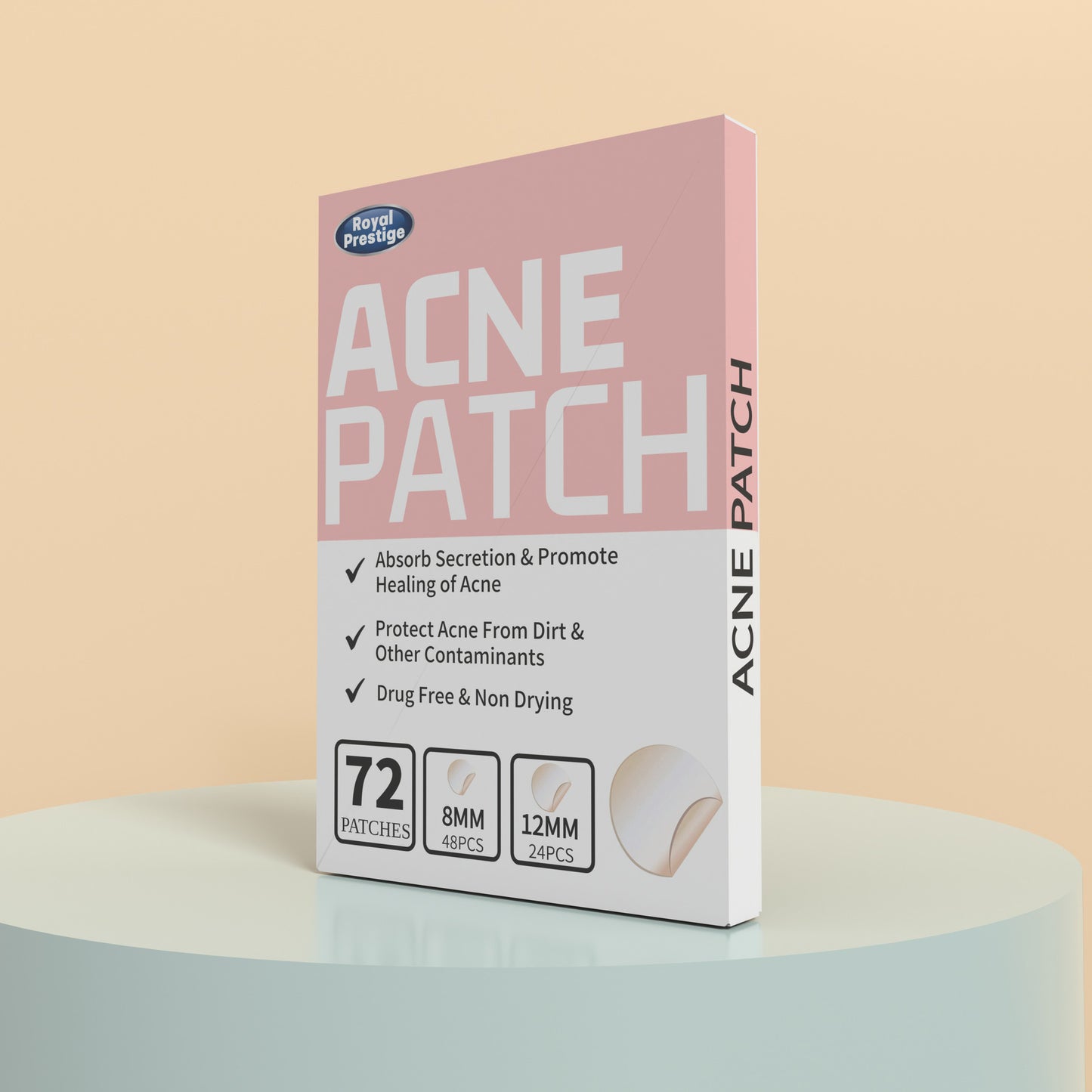Salicylate 72-Piece Acne Patch – Spot Treatment with Paste Particles
