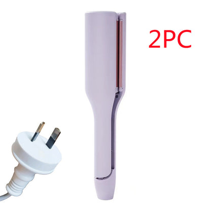 32mm Deep Wave Hair Curling Iron – 4 Temperature Settings, Fast Heating Crimping Styler for All Hair Types