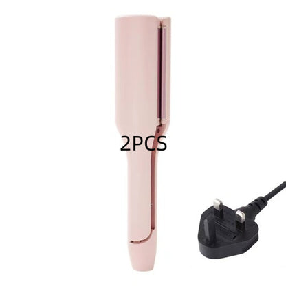 32mm Deep Wave Hair Curling Iron – 4 Temperature Settings, Fast Heating Crimping Styler for All Hair Types