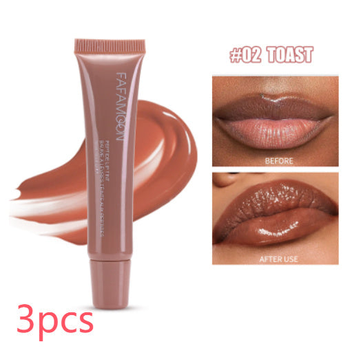 Glossy Waterproof Long-Lasting Lip Glaze – Shiny Mirror Finish Liquid