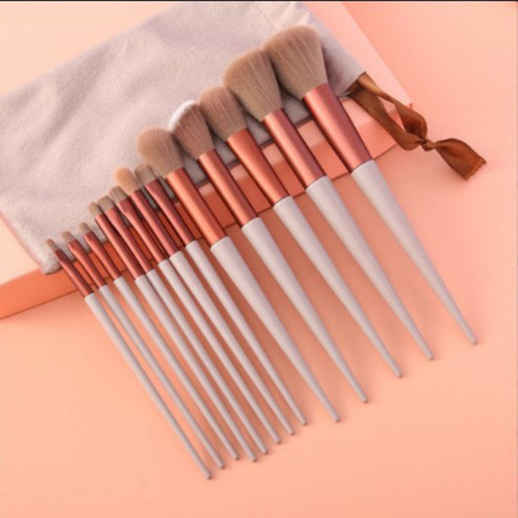 13-Piece Makeup Brush Set – Foundation, Concealer, Blush & Eyeshadow Brushes CJ