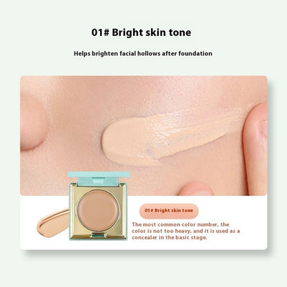 Soft & Balanced Waterproof Concealer – Sweatproof & Smear-Proof with Powder Puff