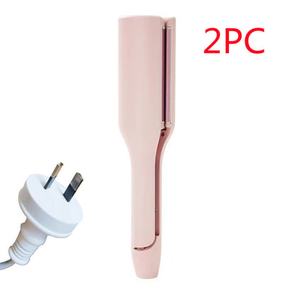 32mm Deep Wave Hair Curling Iron – 4 Temperature Settings, Fast Heating Crimping Styler for All Hair Types