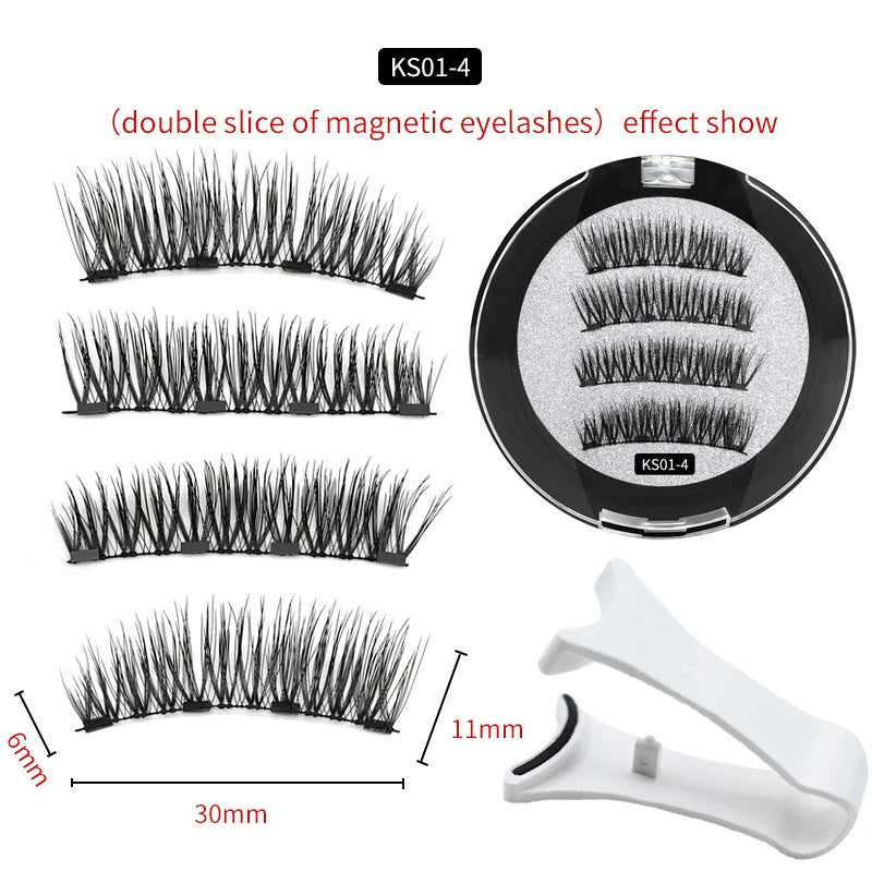 Magnetic False Eyelashes – Supernatural Look, Reusable Lashes