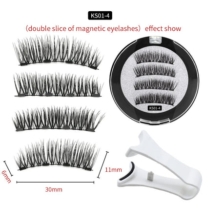 Magnetic False Eyelashes – Supernatural Look, Reusable Lashes