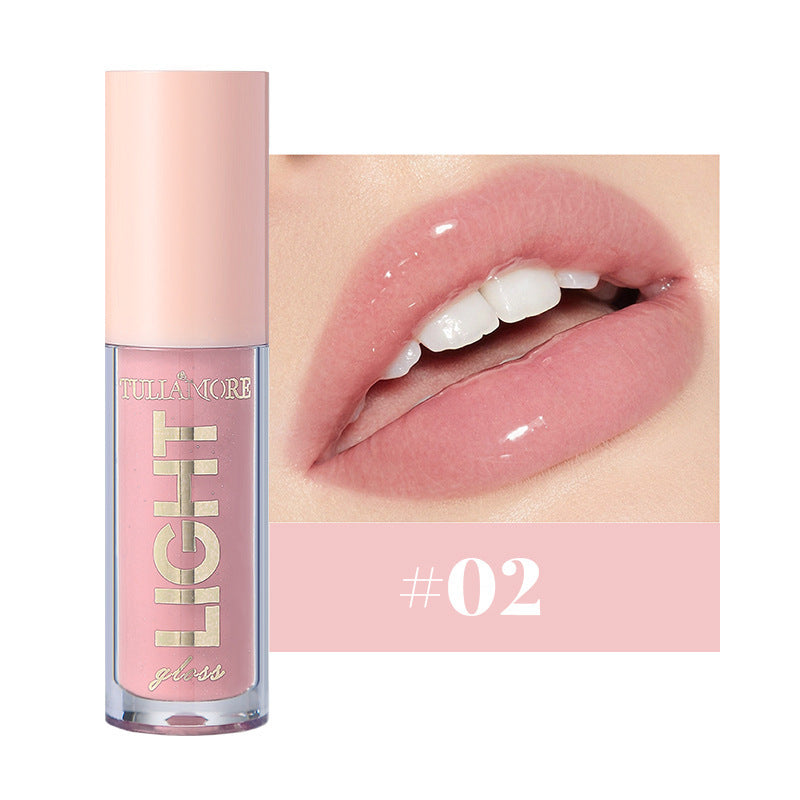 Nourishing Moisturizing Candy Mirror Lip Gloss – Pearlescent Shine Finish
